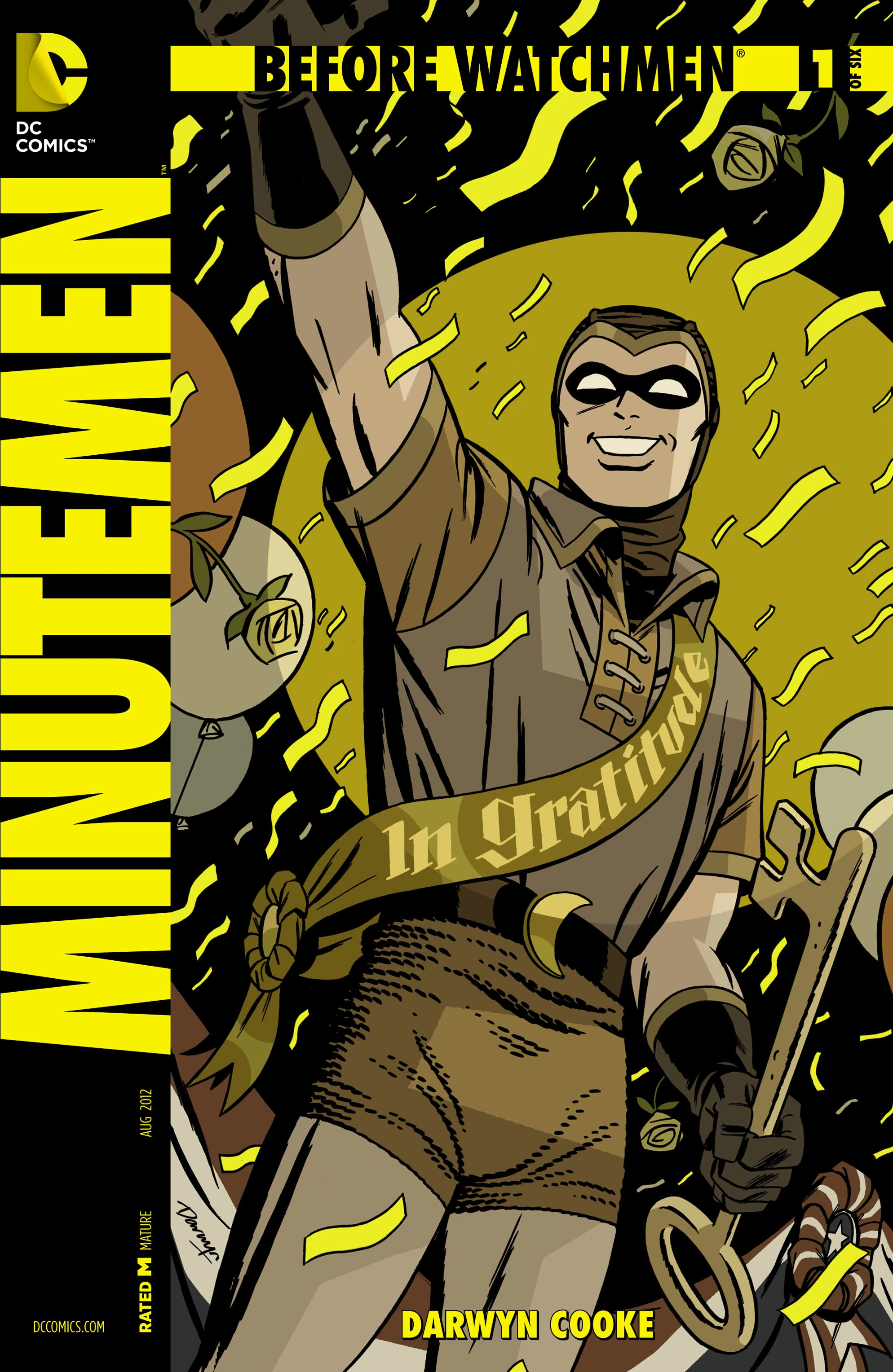 Before Watchmen: Minutemen #1 (DC, 2012 — Cover A) cover